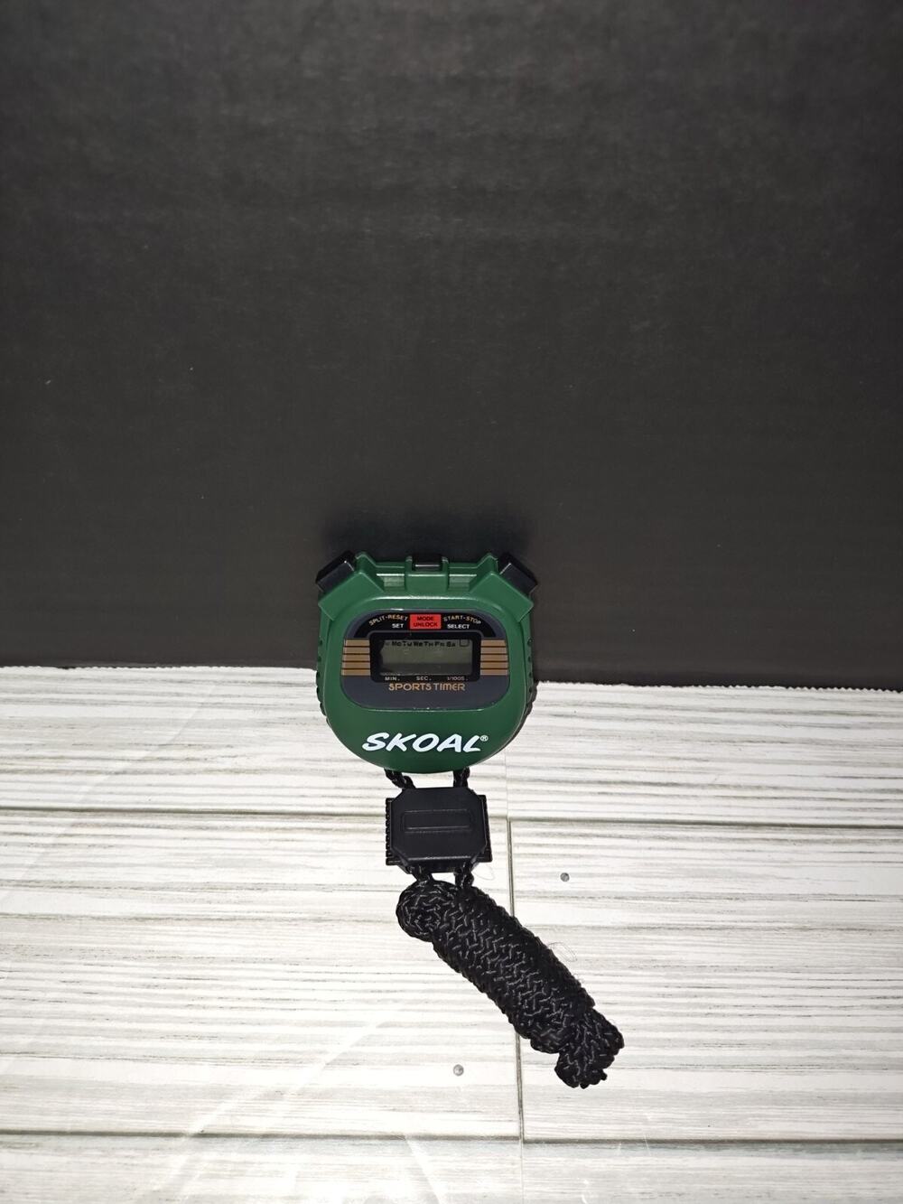 Vintage Skoal Green Stopwatch Promotional Collectible Sports Timer